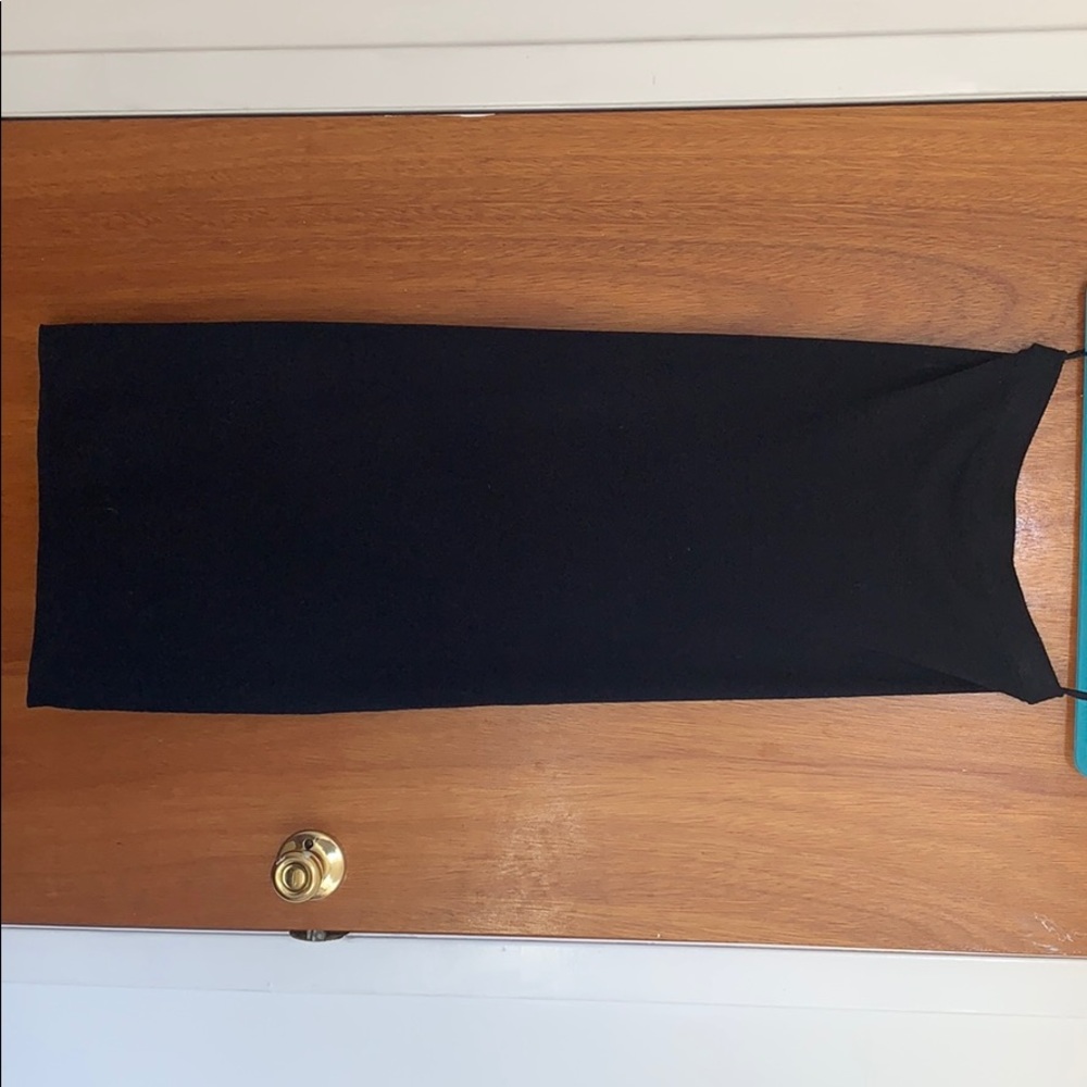 Brochure Walker Wool blend slit full length skirt